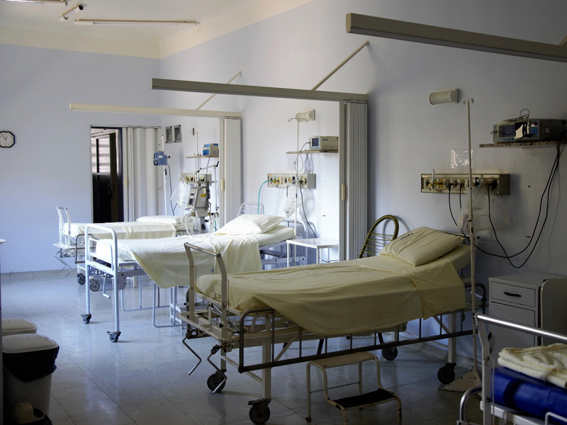 hospital beds
